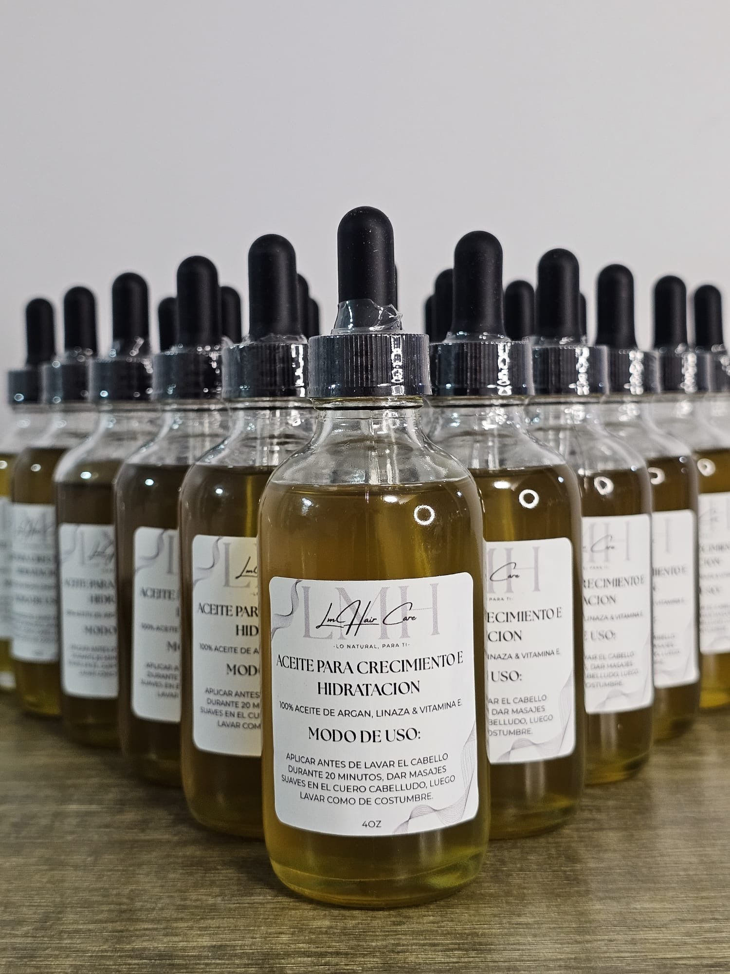 Aceite para el crecimiento e hidratación